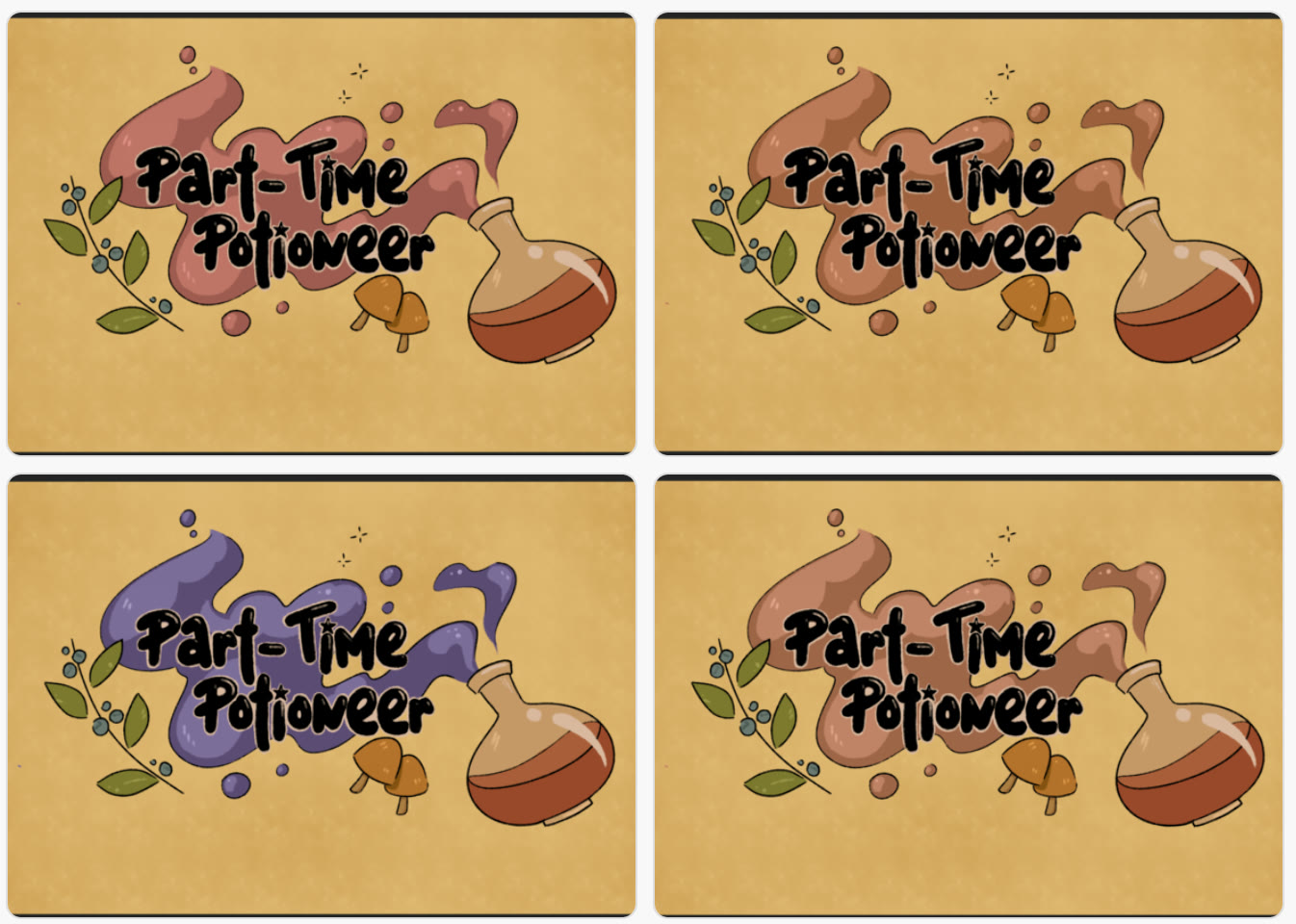 Color tests for title screen